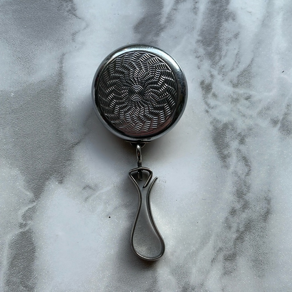 Vintage KETCHAM MCDOUGALL Ketchall Retractable Chain for Watch, Keys, Charm, etc
